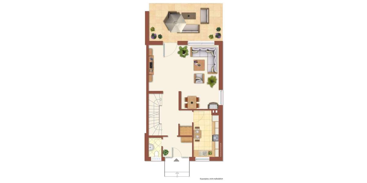 Reihenendhaus Norderstedt Harksheide - 4 Zimmer, 117 m&sup2;, 475.000&euro; | Angebot:25746125