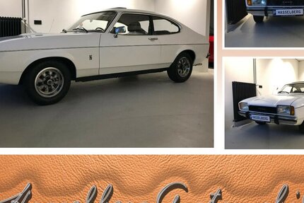 Ford Capri Lady in White H-Zulassung Mike Sanders 29.000 km 14.999 &euro; Hamburg 22339