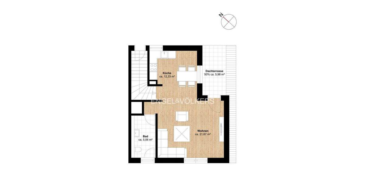 Etagenwohnung Hamburg Marienthal - 3 Zimmer, 110 m&sup2;, 749.000&euro; | Angebot:25780370