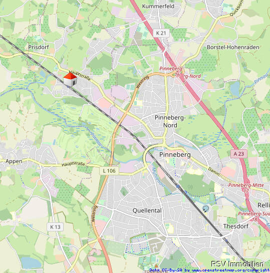 Einfamilienhaus Prisdorf - 9 Zimmer, 255 m&sup2;, 697.000&euro; | Angebot:25732094