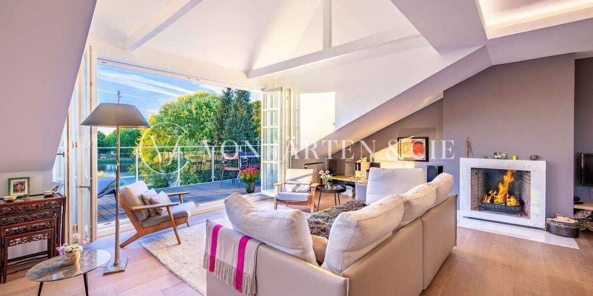 Etagenwohnung Hamburg Uhlenhorst - 3 Zimmer, 118 m&sup2;, 1.890.000&euro; | Angebot:25684655