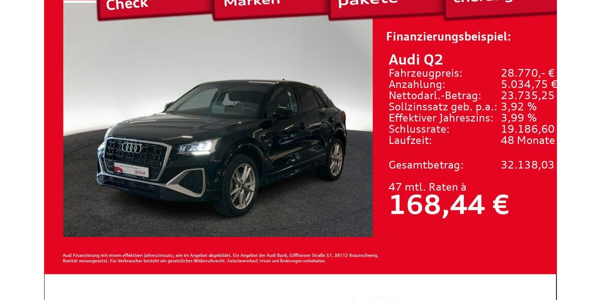 Audi Q2 14.948 km 27.950 &euro; Hamburg 20537