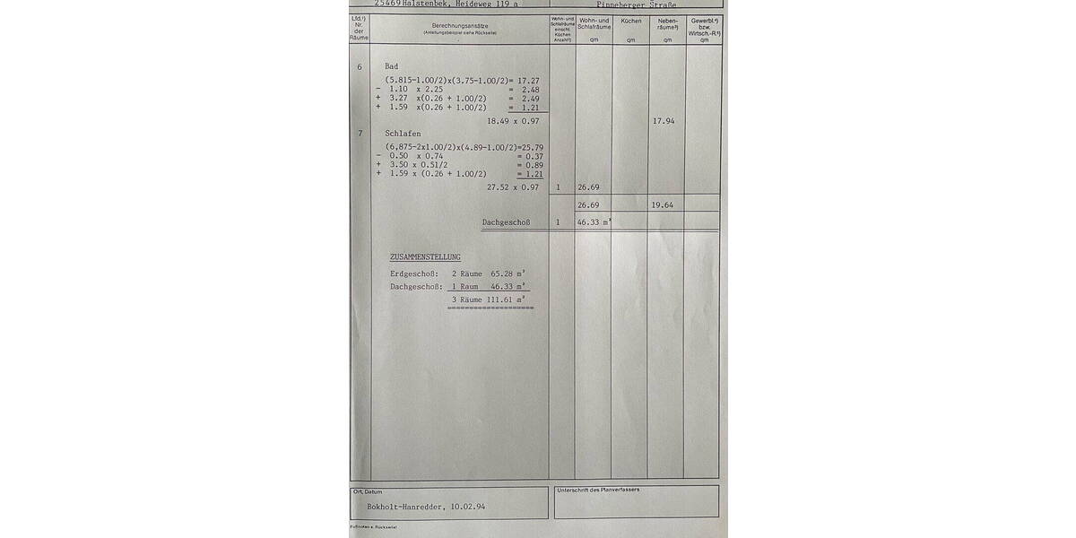 Doppelhaushälfte Rellingen - 3 Zimmer, 138 m&sup2;, 669.000&euro; | Angebot:26053649