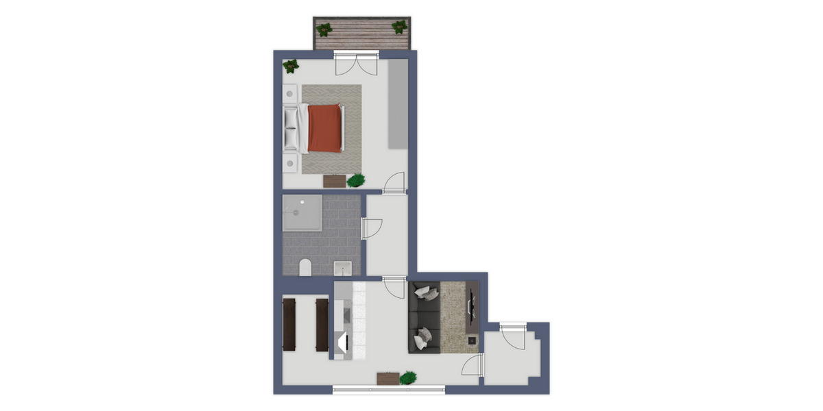 Etagenwohnung Hamburg Barmbek-Nord - 2 Zimmer, 62 m&sup2;, 1.427&euro; | Angebot:25739915