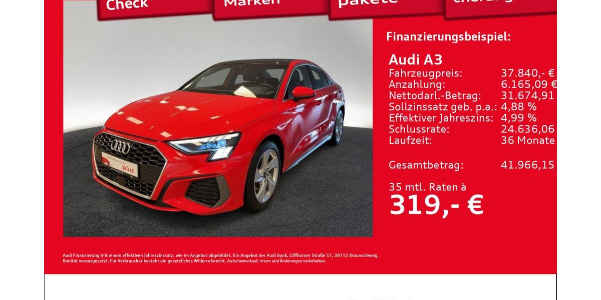 Audi A3 23.162 km 35.820 &euro; Hamburg 22419