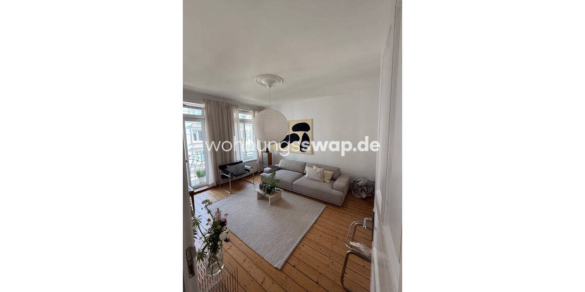 Etagenwohnung Hamburg Hoheluft-Ost - 3 Zimmer, 70 m&sup2;, 1.000&euro; | Angebot:26022371
