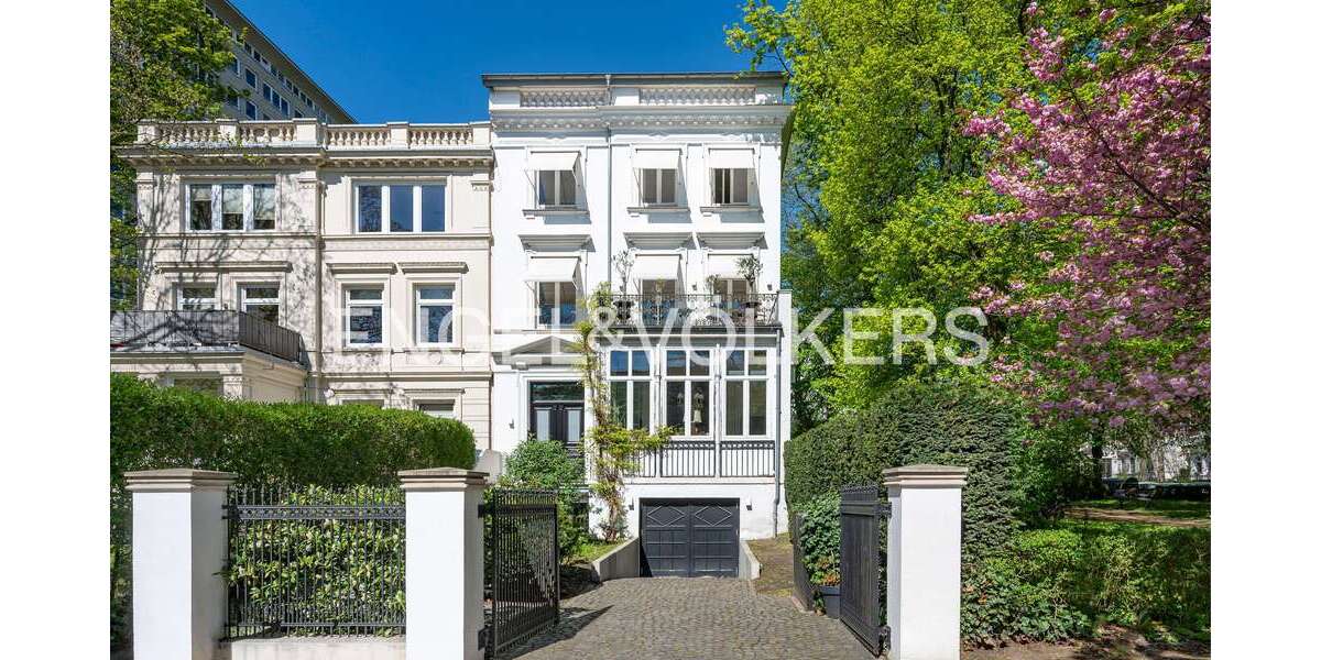Einfamilienhaus Hamburg Rotherbaum - 11 Zimmer, 425 m&sup2;, 4.230.000&euro; | Angebot:27235461