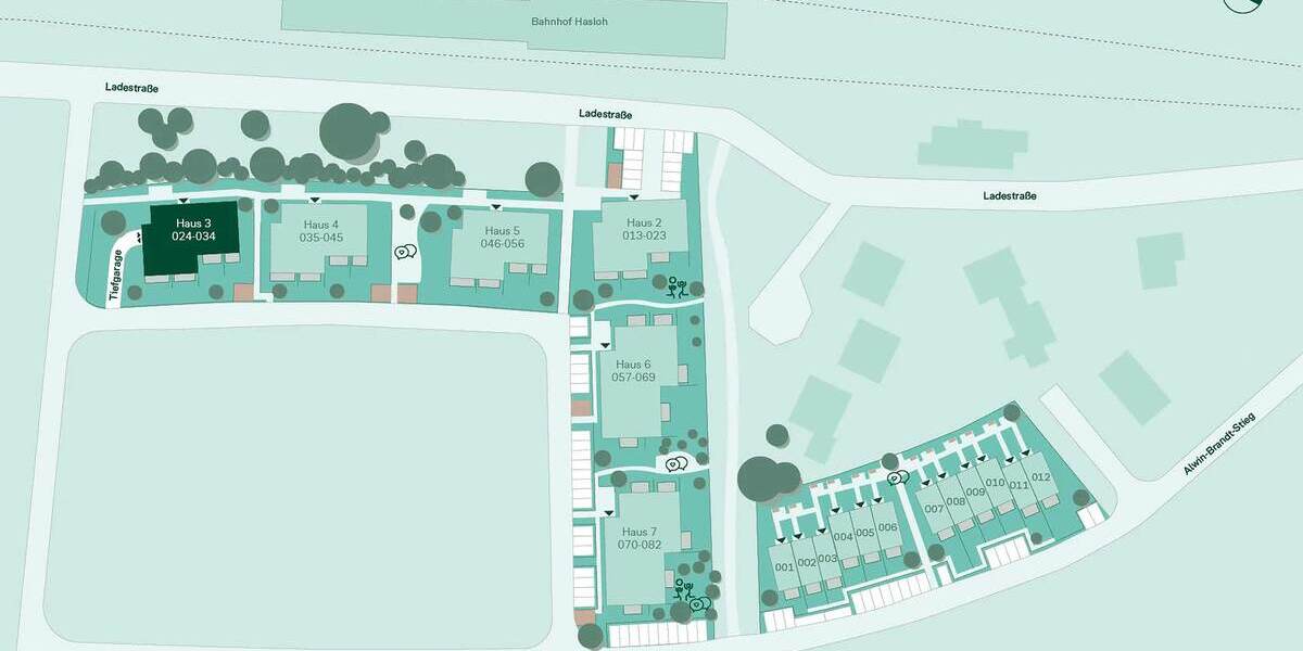 Etagenwohnung Hasloh - 3 Zimmer, 80 m&sup2;, 419.900&euro; | Angebot:25938887