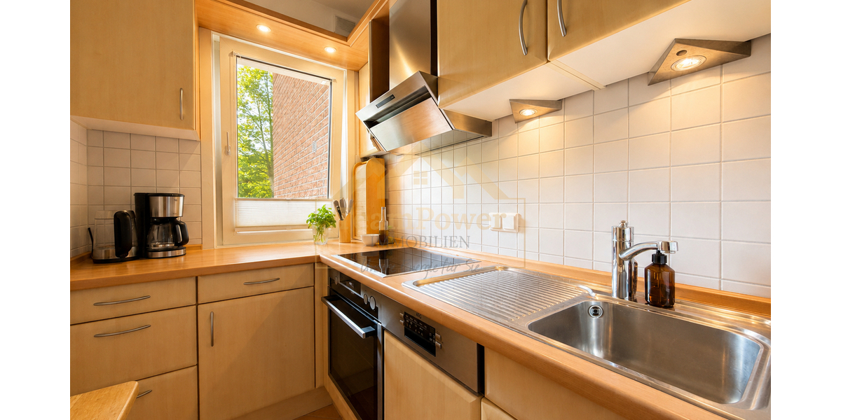 Modernisiertes Schmuckstück mit Dachterrasse mit Blick ins Grüne & TG - Stellplatz! - Etagenwohnung Halstenbek | Angebot:27303023