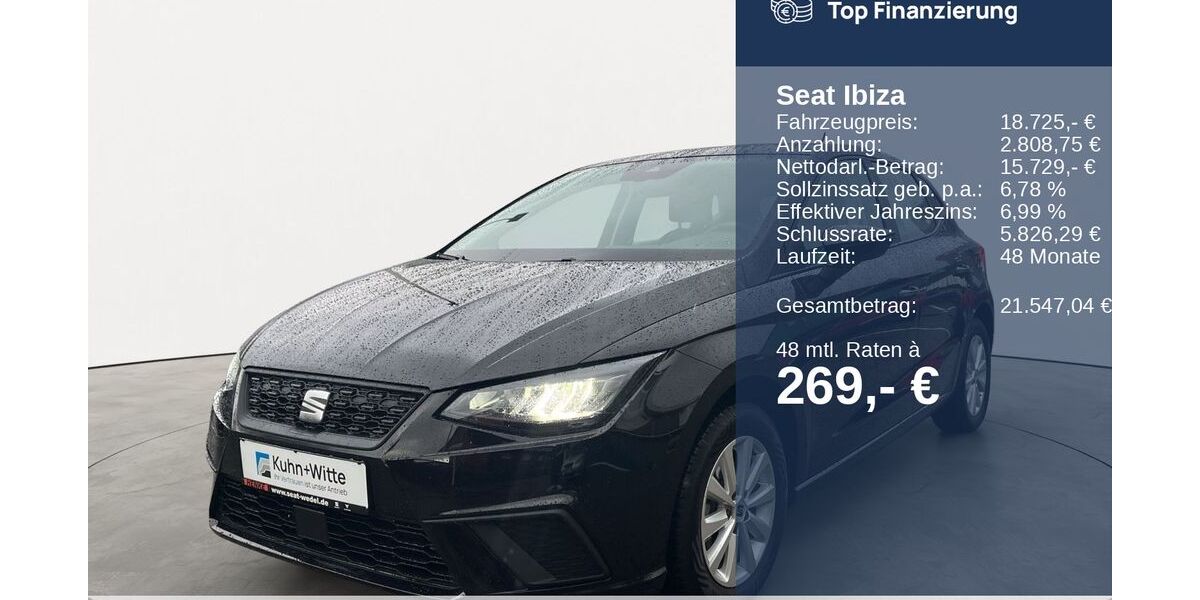 Seat Ibiza 21.568 km 18.725 &euro; Wedel 22880