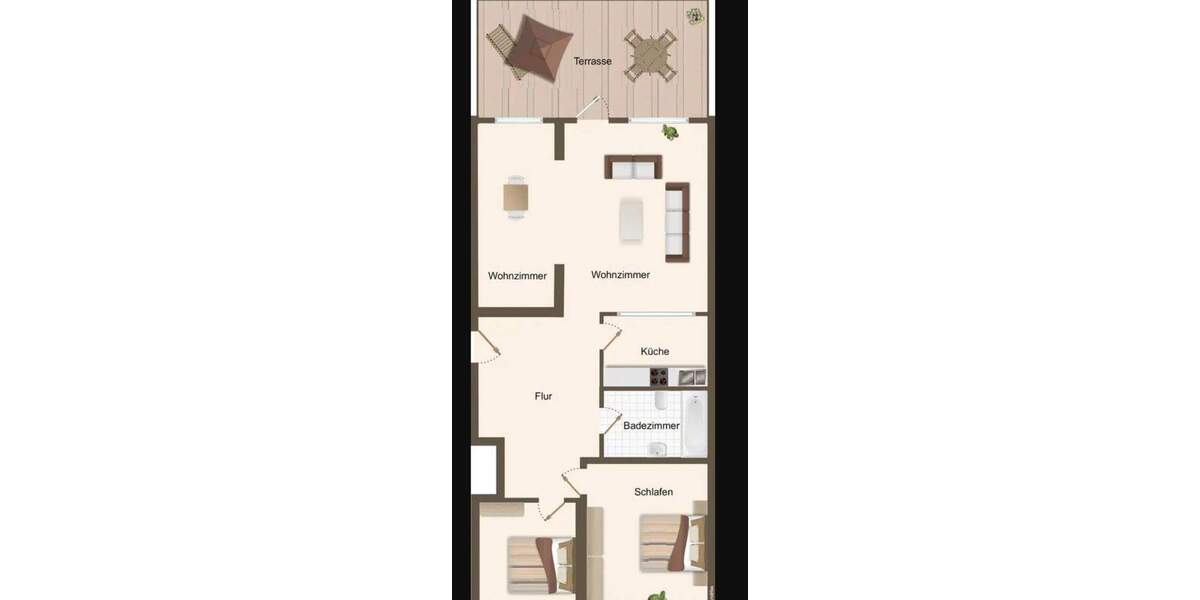 Etagenwohnung Hamburg Hummelsbüttel - 3 Zimmer, 93 m&sup2;, 479.000&euro; | Angebot:25743191