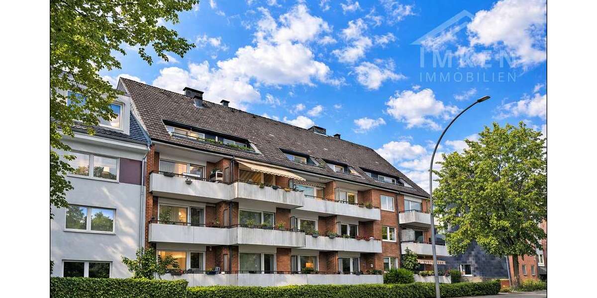 Etagenwohnung Hamburg Alsterdorf - 2 Zimmer, 50 m&sup2;, 275.000&euro; | Angebot:25432930