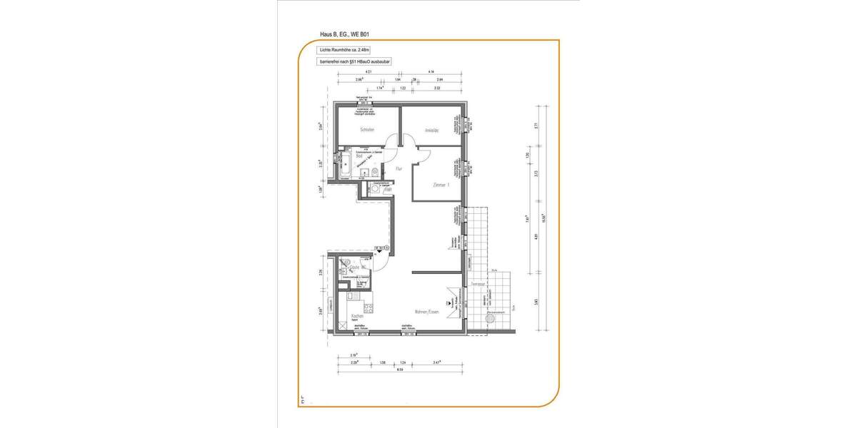 Etagenwohnung Hamburg Rahlstedt - 4 Zimmer, 118 m&sup2;, 600.000&euro; | Angebot:25726921