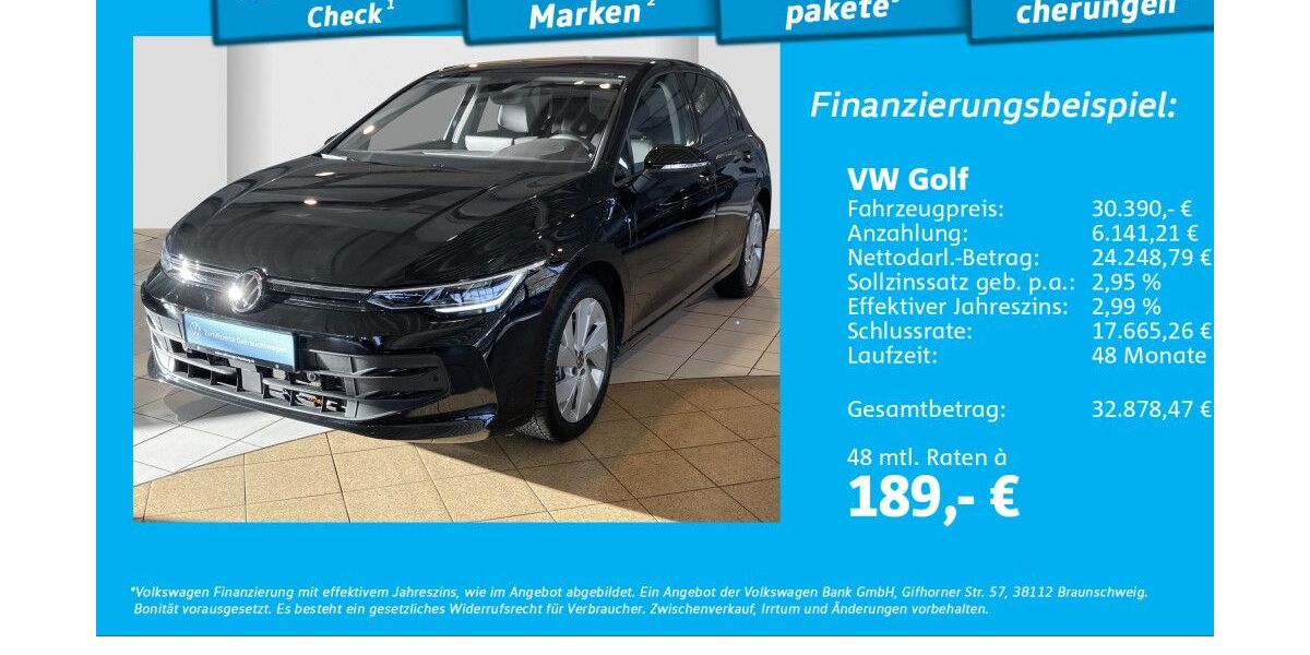 VW Golf 16.173 km 30.390 &euro; Glinde 21509
