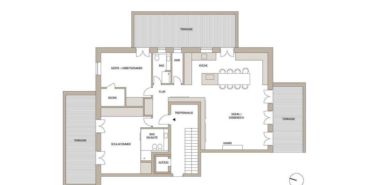 Etagenwohnung Hamburg Nienstedten - 3 Zimmer, 155 m&sup2;, 1.499.000&euro; | Angebot:25671634