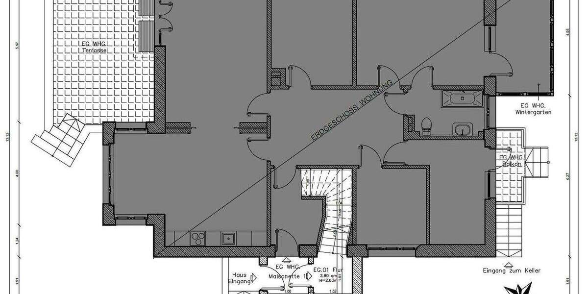 Etagenwohnung Hamburg Othmarschen - 4 Zimmer, 115 m&sup2;, 798.000&euro; | Angebot:25835592