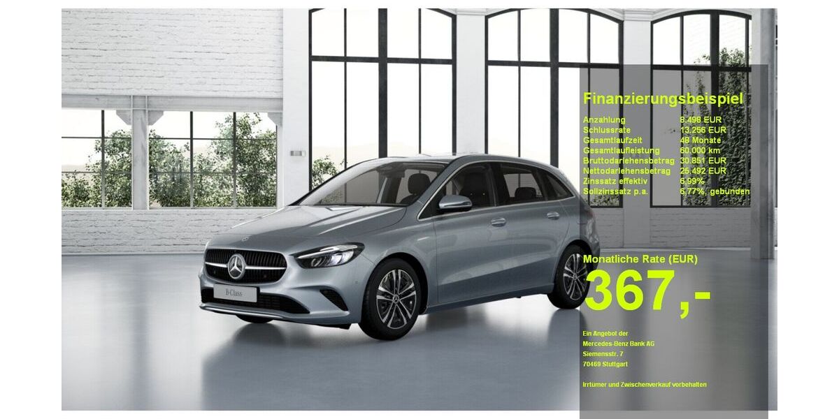 Mercedes-Benz B 250 4.133 km 33.930 &euro; Rellingen 25462