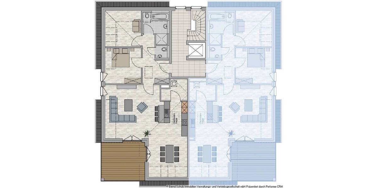 Etagenwohnung Halstenbek - 4 Zimmer, 128 m&sup2;, 791.000&euro; | Angebot:25706049