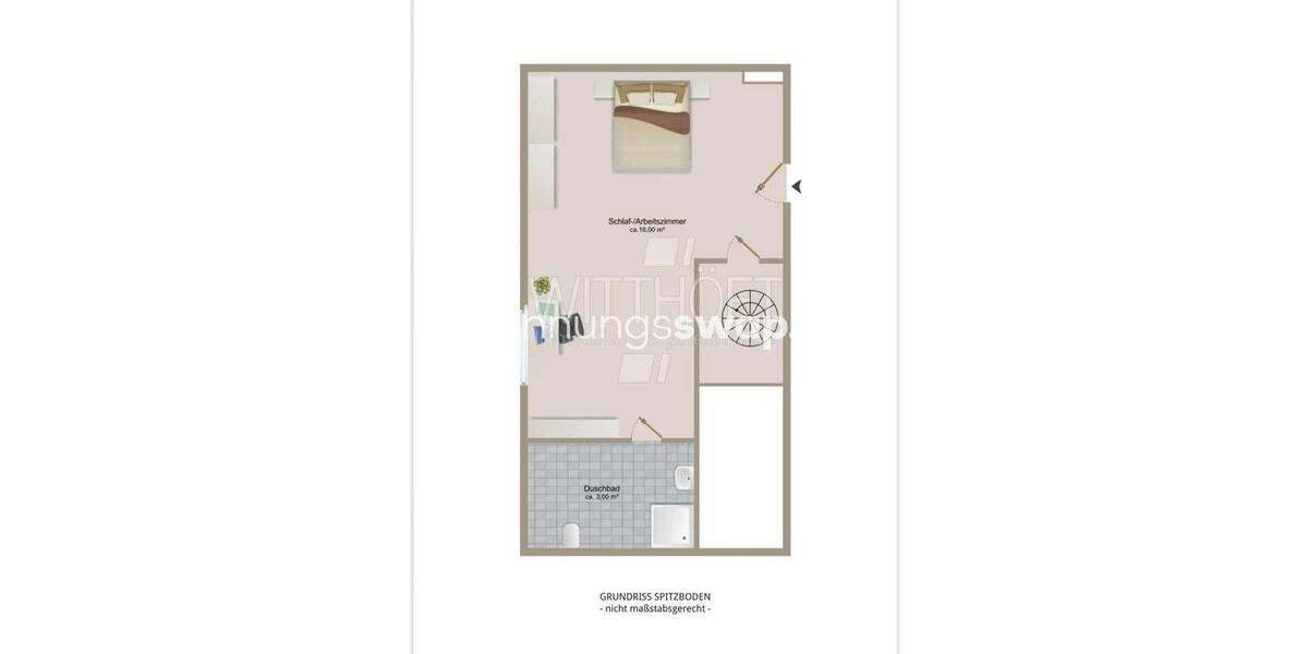 Etagenwohnung Hamburg Wellingsbüttel - 3 Zimmer, 101 m&sup2;, 1.375&euro; | Angebot:25943645