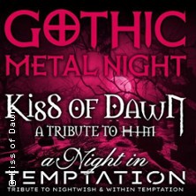 Gothic Metal Night - A Night in Temptation & Kiss of Dawn 19.09.2026 LOGO Hamburg
