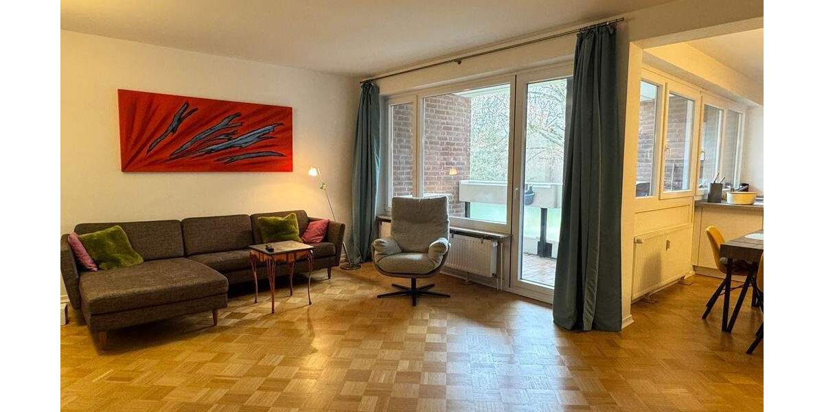 Etagenwohnung Hamburg Poppenbüttel - 3 Zimmer, 96 m&sup2;, 449.000&euro; | Angebot:25702361