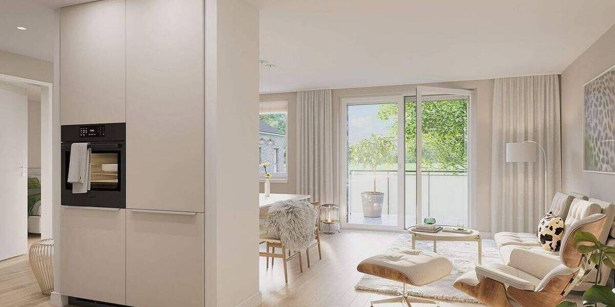 Terrassenwohnung Norderstedt Harksheide - 2 Zimmer, 349.900&euro; | Angebot:26807236