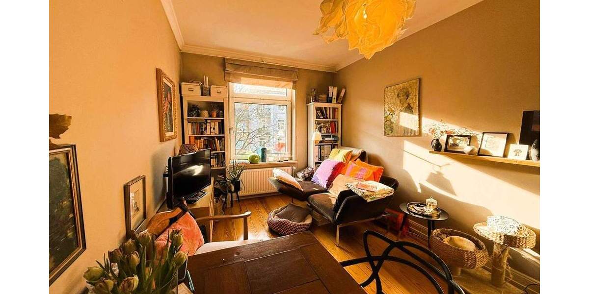 Etagenwohnung Hamburg Eimsbüttel - 2 Zimmer, 49 m&sup2;, 429.000&euro; | Angebot:25679961