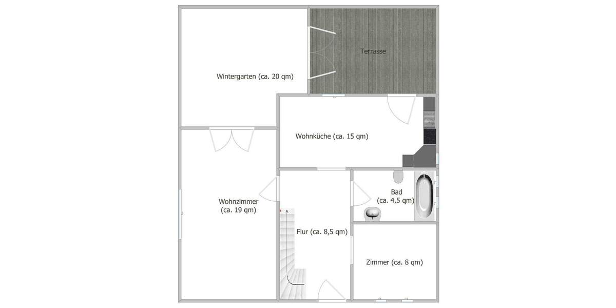 Einfamilienhaus Hetlingen - 4 Zimmer, 110 m&sup2;, 399.000&euro; | Angebot:25775578