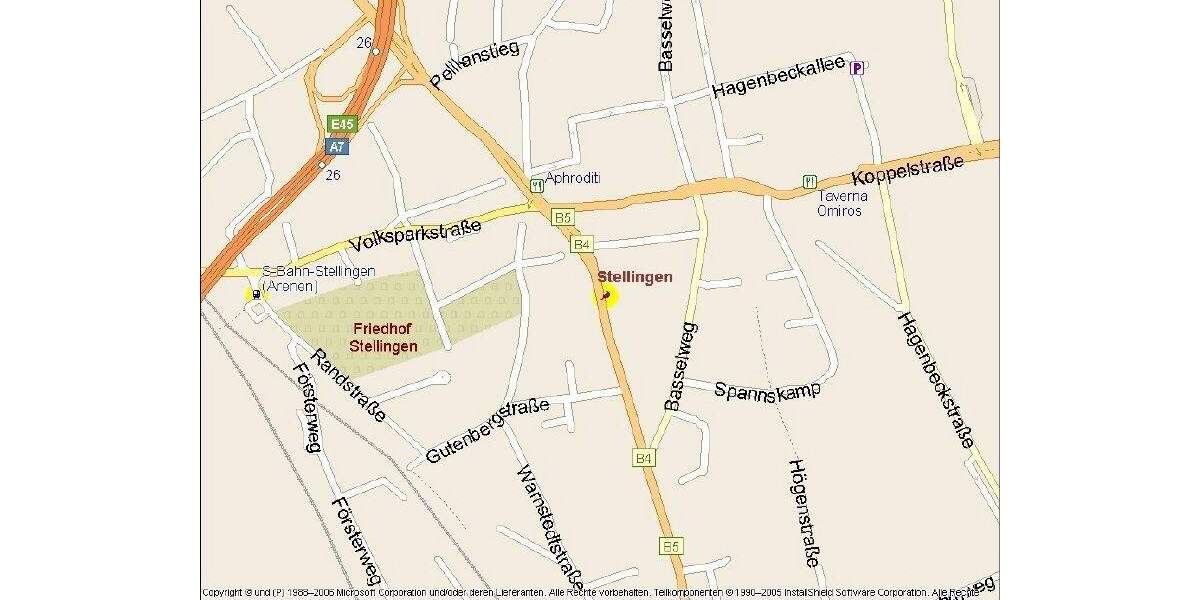 Etagenwohnung Hamburg Stellingen - 3 Zimmer, 67 m&sup2;, 1.078&euro; | Angebot:25661392