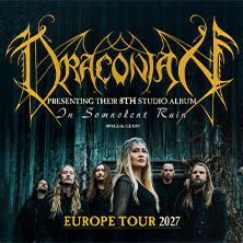 Draconian + Special Guest: Saturnus - Opener: Ann my Guard - Tour 2027 18.02.2027 Knust