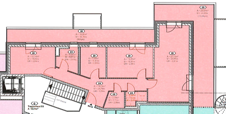 Dachgeschoßwohnung Reinbek - 4 Zimmer, 97 m&sup2;, 1.724&euro; | Angebot:25943276