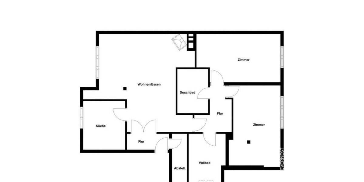 Etagenwohnung Hamburg Groß Flottbek - 3 Zimmer, 88 m&sup2;, 590.000&euro; | Angebot:25686824
