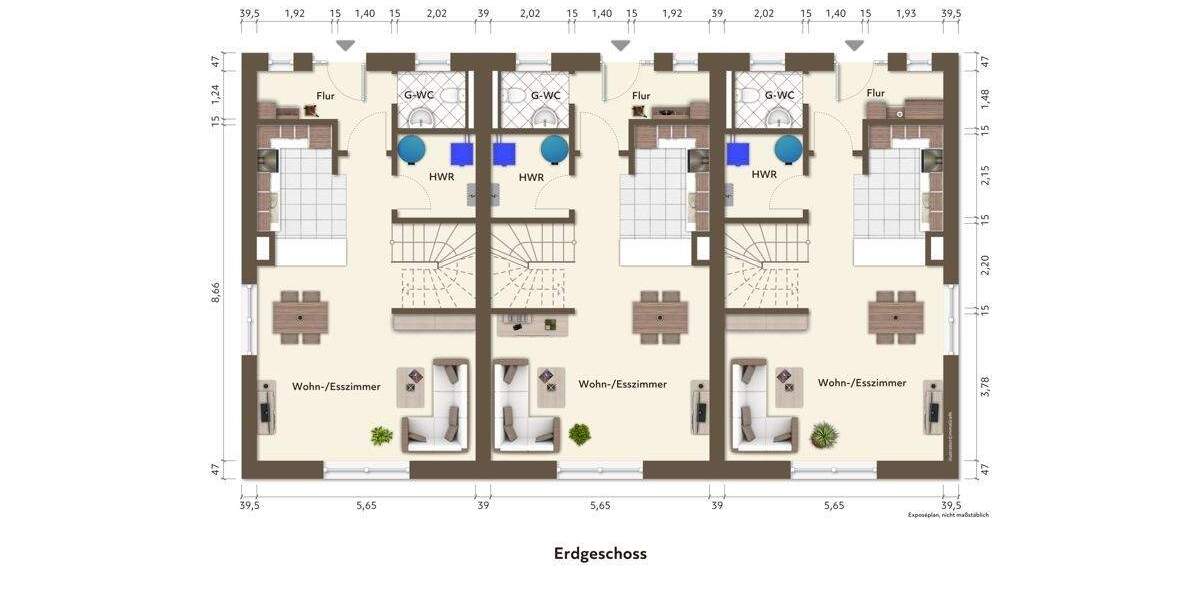 Reihenendhaus Henstedt-Ulzburg Ulzburg - 5 Zimmer, 151 m&sup2;, 532.000&euro; | Angebot:25745224