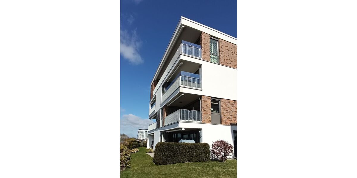 Provisionsfrei* Elbblick, Wasserblick, Elbe bei Hamburg, moderne & altersgerechte Terrassenwohnung - 3- Wedel | Angebot:26973288