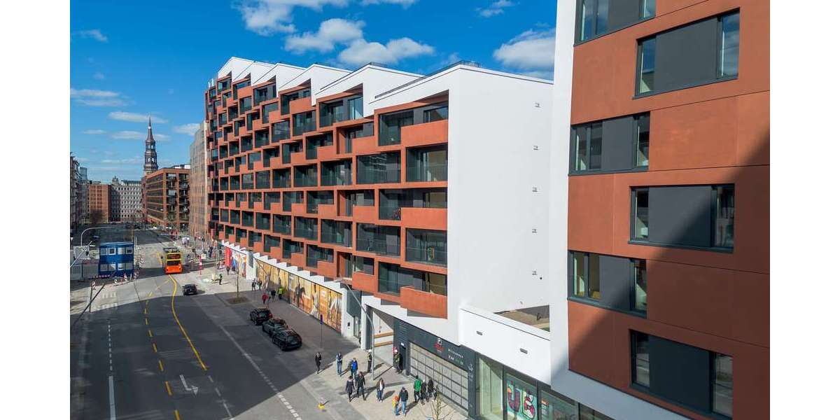 Etagenwohnung Hamburg HafenCity - 1 Zimmer, 49 m&sup2;, 1.399&euro; | Angebot:25472442