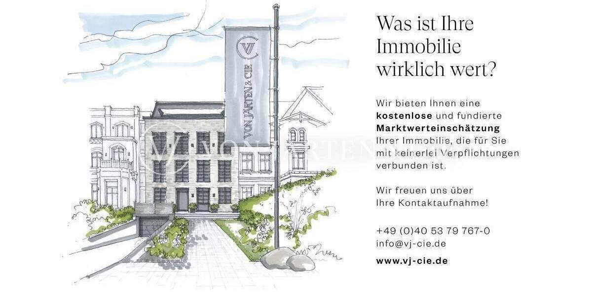 Etagenwohnung Hamburg Winterhude - 2 Zimmer, 57 m&sup2;, 650.000&euro; | Angebot:25772182