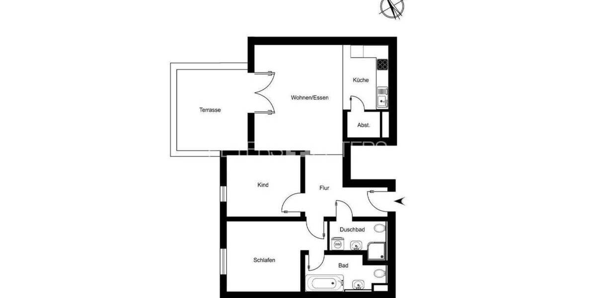 Etagenwohnung Hamburg Bergedorf - 2 Zimmer, 74 m&sup2;, 445.000&euro; | Angebot:25745633