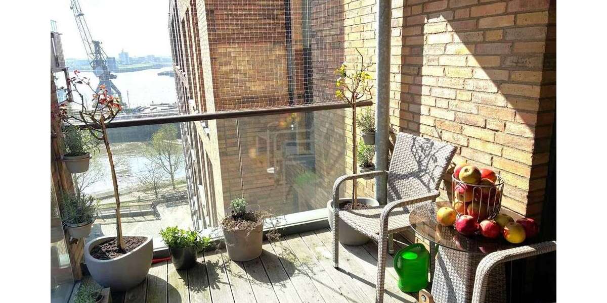 Etagenwohnung Hamburg HafenCity - 2 Zimmer, 62 m&sup2;, 1.590&euro; | Angebot:26032678