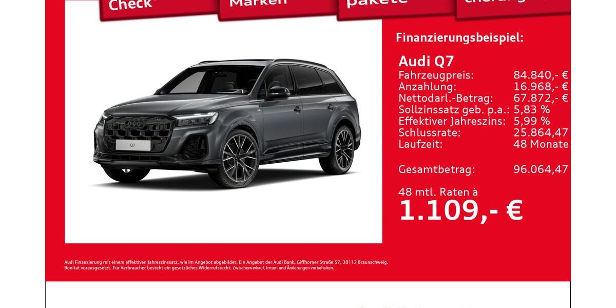 Audi Q7 19.464 km 82.920 &euro; Hamburg 22419
