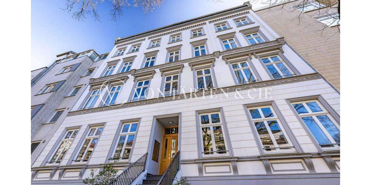 Etagenwohnung Hamburg Uhlenhorst - 4 Zimmer, 116 m&sup2;, 1.499.000&euro; | Angebot:25684653