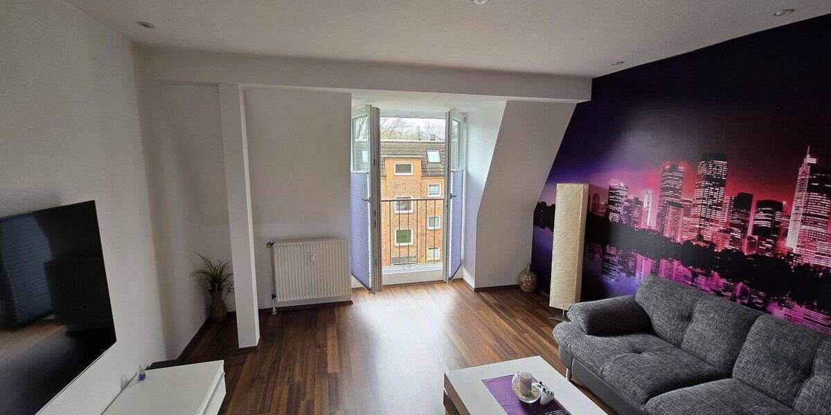 Etagenwohnung Hamburg Langenhorn - 2 Zimmer, 51 m&sup2;, 230.000&euro; | Angebot:26053651