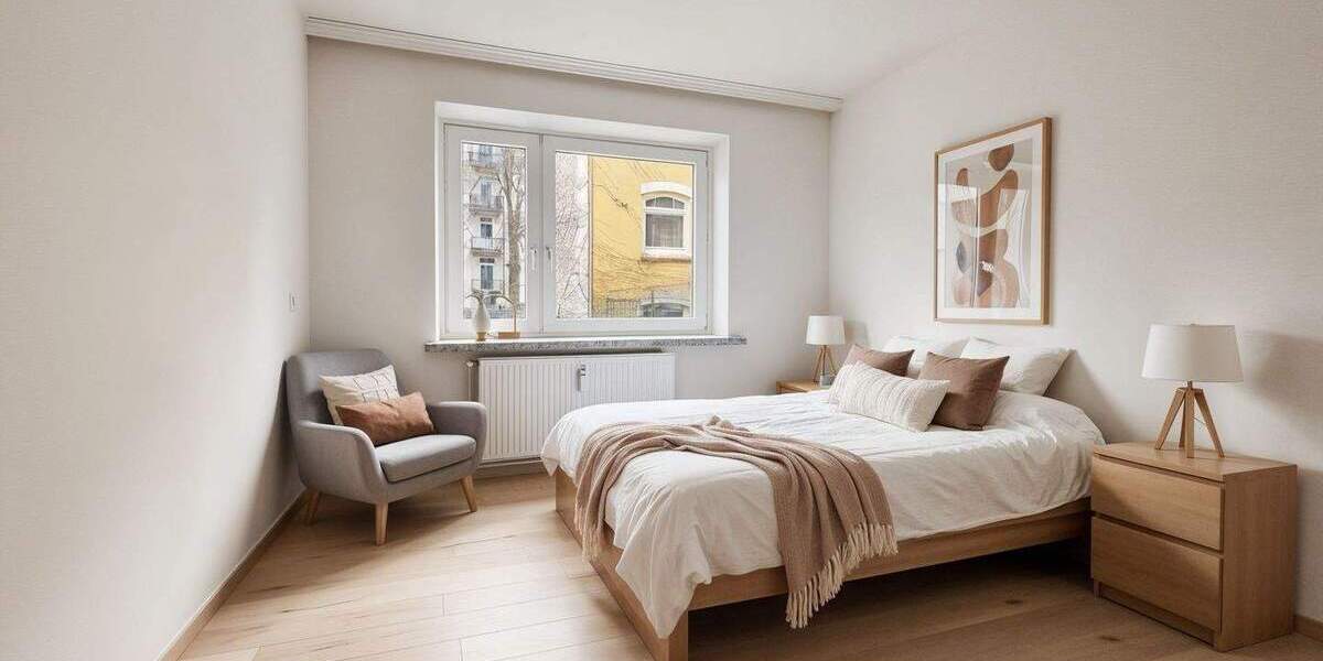 Etagenwohnung Hamburg Eppendorf - 2 Zimmer, 479.000&euro; | Angebot:25689319