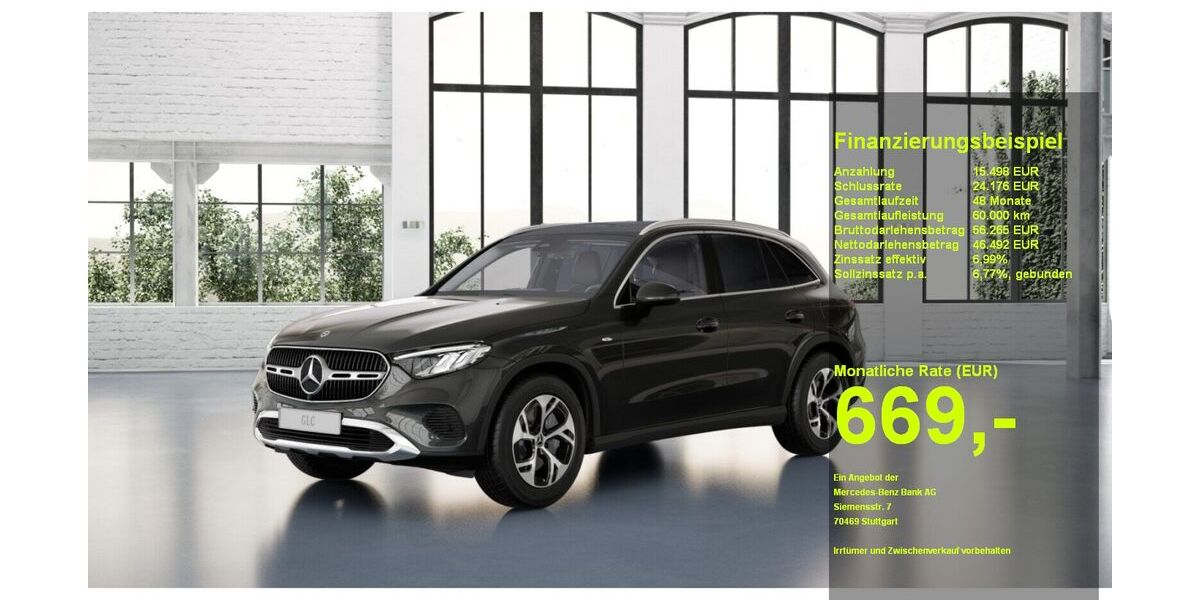 Mercedes-Benz GLC 300 18.479 km 61.970 &euro; Elmshorn 25337