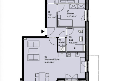 Wohnung Hamburg Eidelstedt - 3 Zimmer, 86 m&sup2;, 1.303&euro; | Angebot:26852145