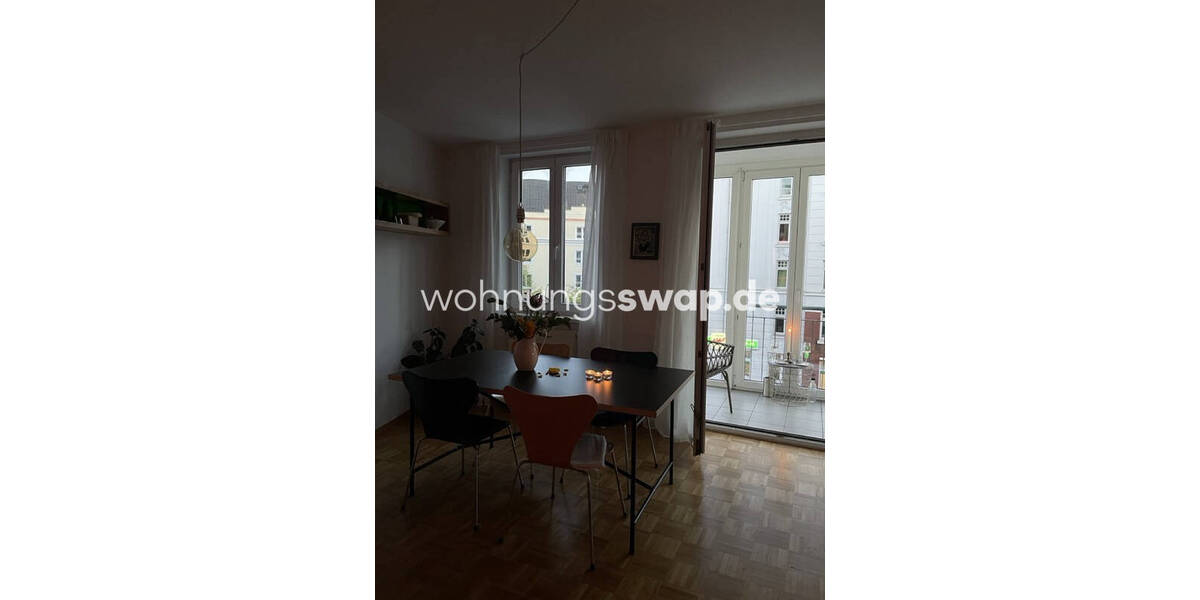 Etagenwohnung Hamburg Eppendorf - 3 Zimmer, 80 m&sup2;, 1.250&euro; | Angebot:25977774
