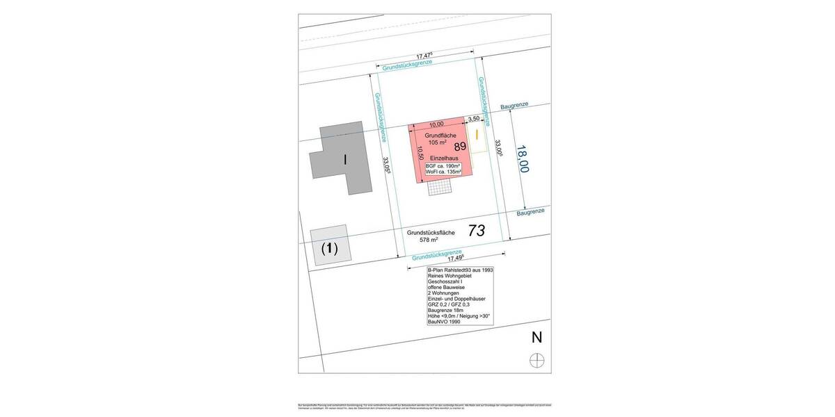 Grundstück Hamburg / Rahlstedt Rahlstedt - 399.000&euro; | Angebot:25969134