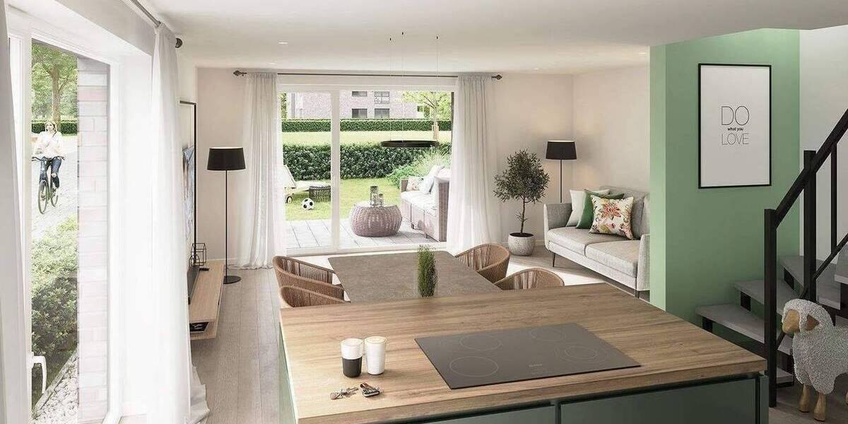 Doppelhaushälfte Norderstedt Harksheide - 4 Zimmer, 136 m&sup2;, 684.900&euro; | Angebot:26817248