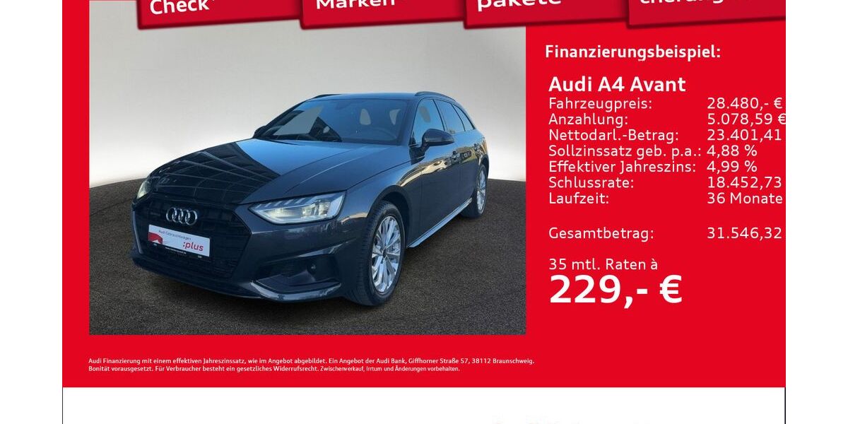 Audi A4 61.472 km 27.720 &euro; Hamburg 22419