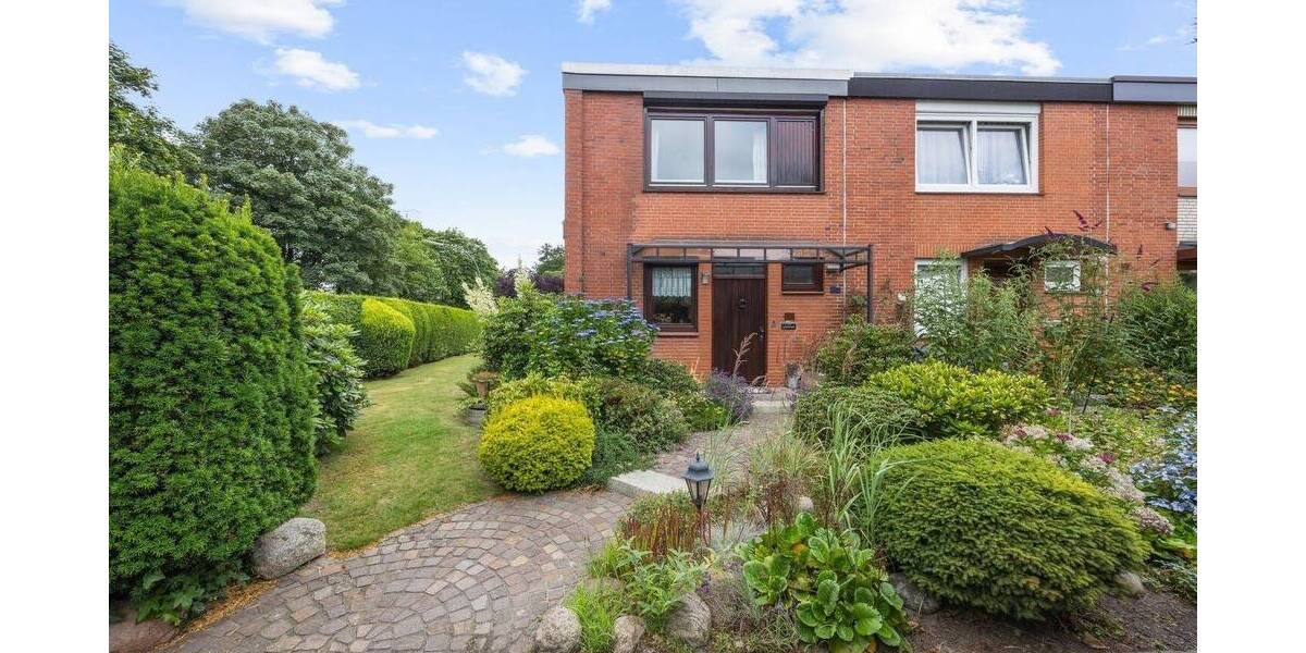 Reihenendhaus Hamburg Rahlstedt - 3 Zimmer, 110 m&sup2;, 449.000&euro; | Angebot:25678405