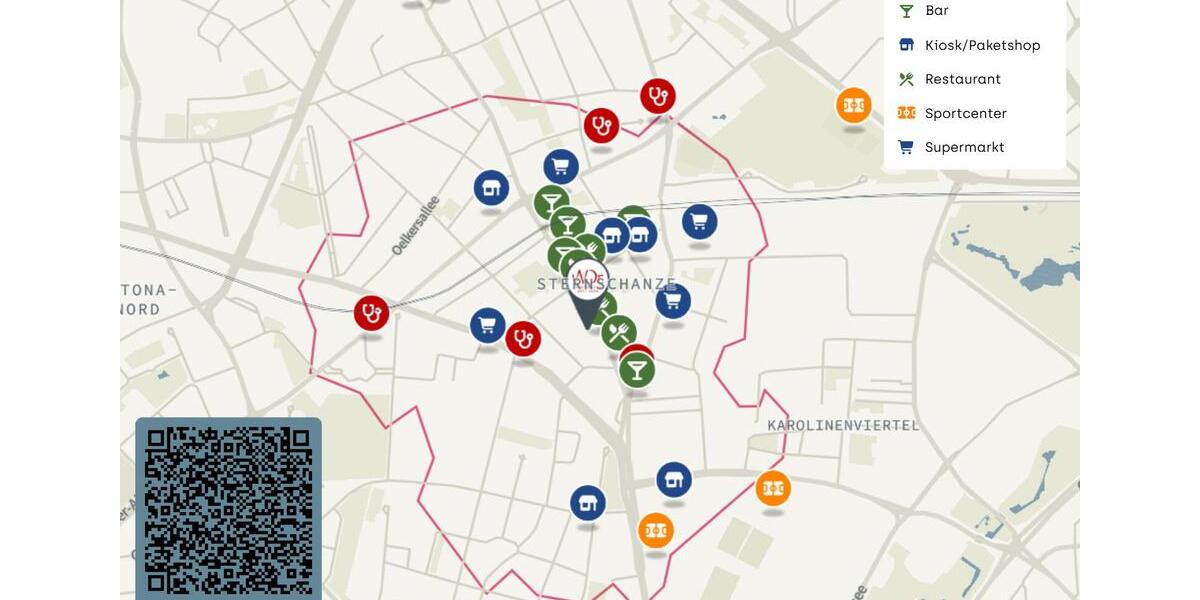 Etagenwohnung Hamburg Sternschanze - 2 Zimmer, 94 m&sup2;, 2.355&euro; | Angebot:25364613